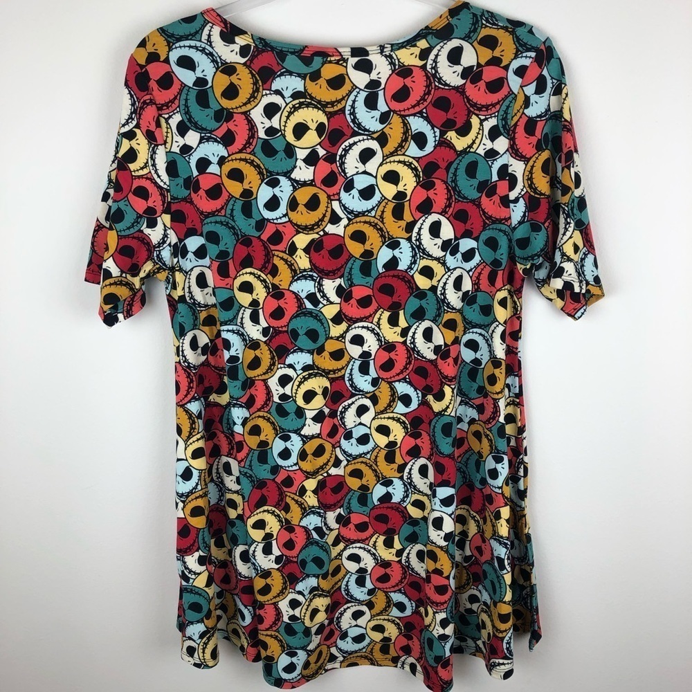 LulaRoe Jack Skellington tunic top size: S - Picture 6 of 8